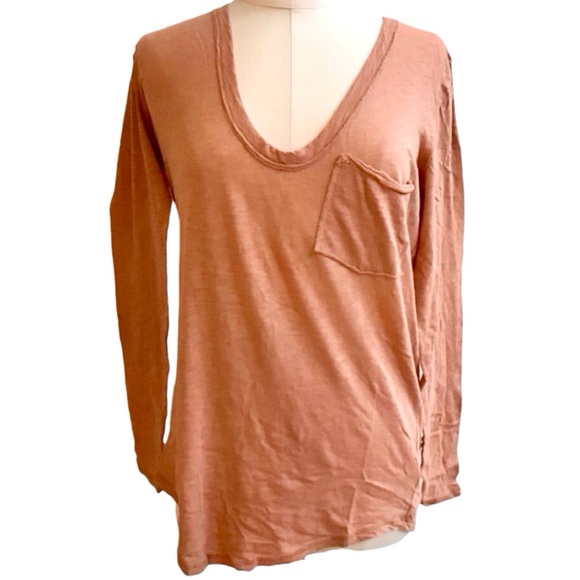 Free People: We the Free “Betty” Long Sleeve Tee - Picture 3 of 9